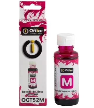 TINTA HP GT52 100ML MAGENTA OFFICE